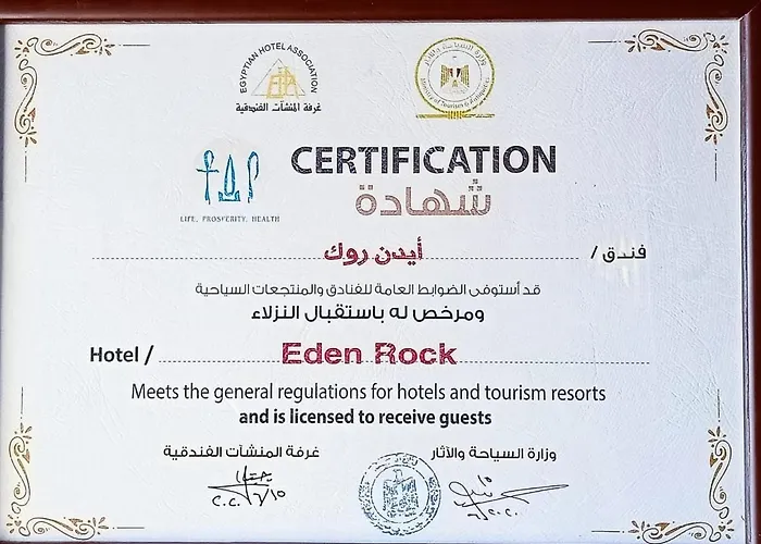 Üdülőközpont Eden Rock Namaa Bay Sarm es-Sejk